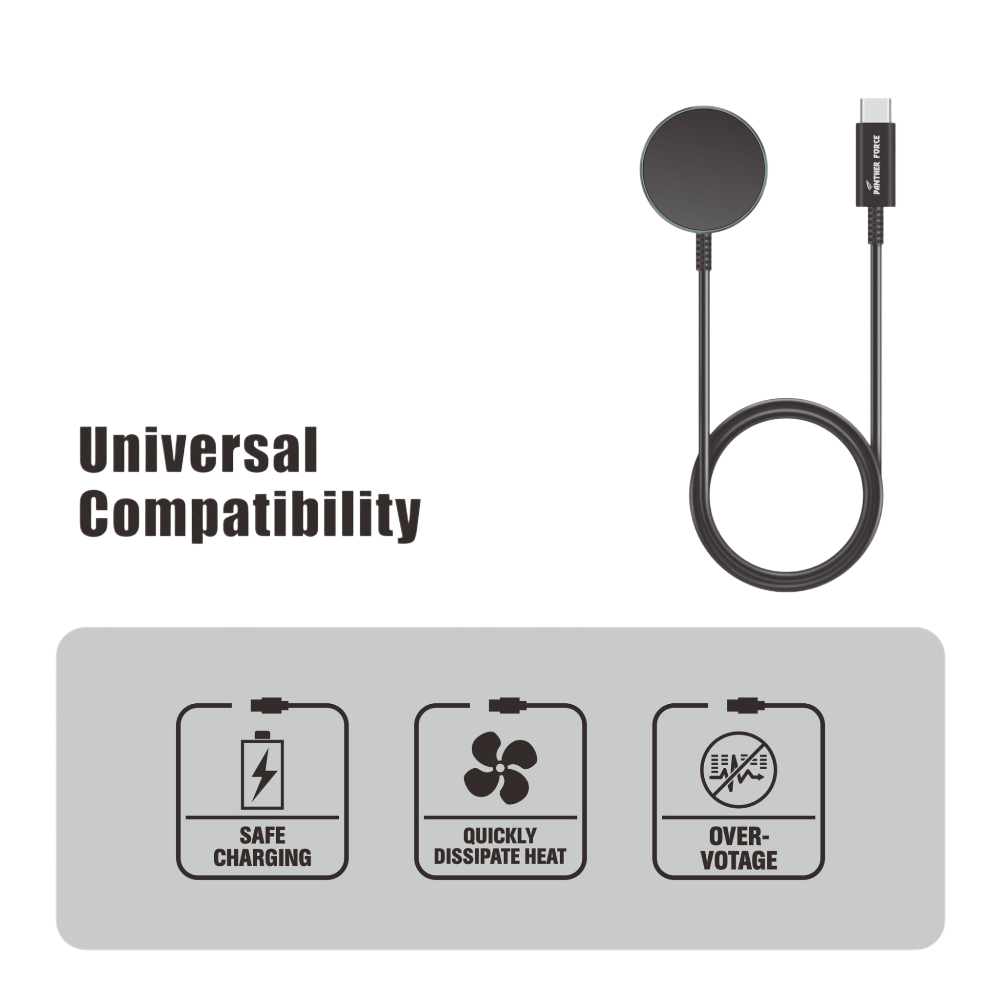 PF279- Panther Force Watch Charger for Samsung - Seamless Connectivity, Uninterrupted Power PF279- Panther Force Watch Charger for Samsung - Seamless Connectivity, Uninterrupted Power